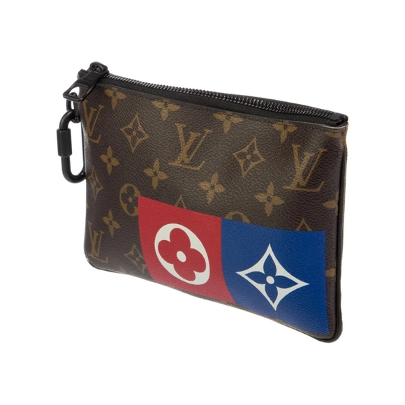 Monogram Logo Story Zipped Pouch - Picture 5 of 10